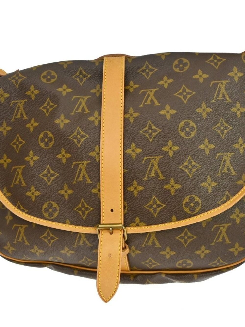LOUIS VUITTON SAUMUR 35 SHOULDER BAG MONOGRAM M42254 FH0930 RQ03243 - Picture 2 of 12